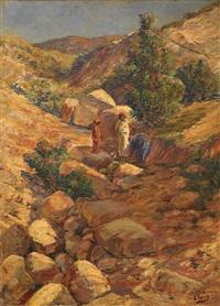 EDOUARD HERZIG LAVANDIeRES EN KABYLIE